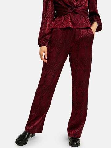 Regular Pantalon ' LALA ' Liberte Essentiel en rouge : devant