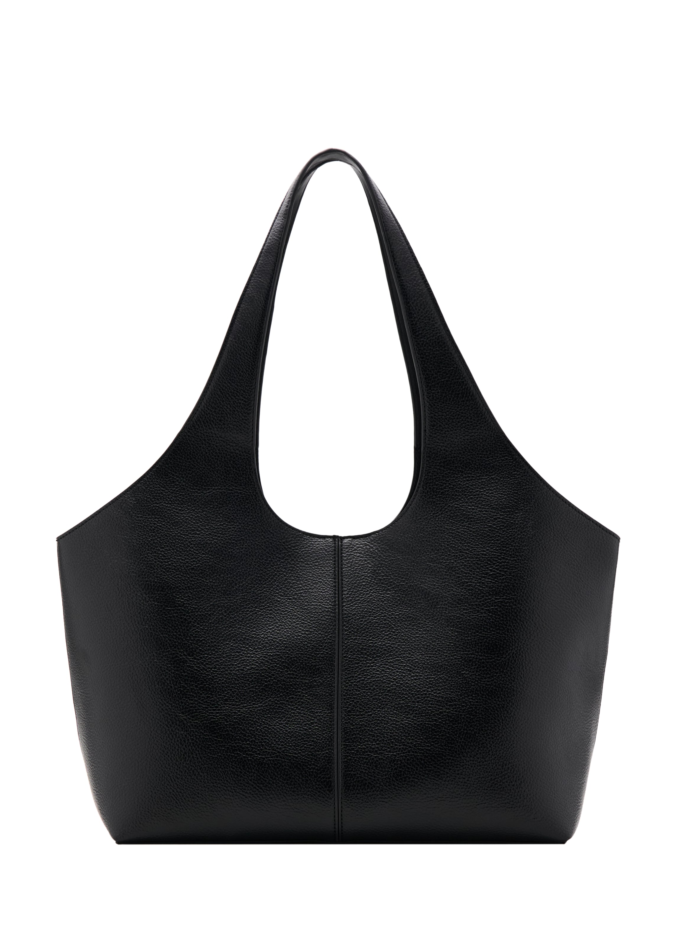 MANGO Shopper 'CANDANCE' in Zwart: voorkant