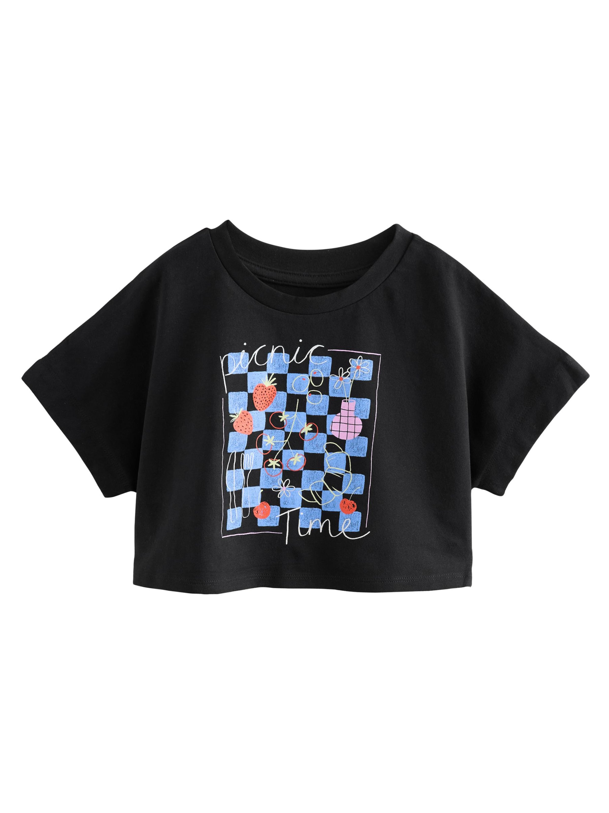 Next Тениска в черно: отпред