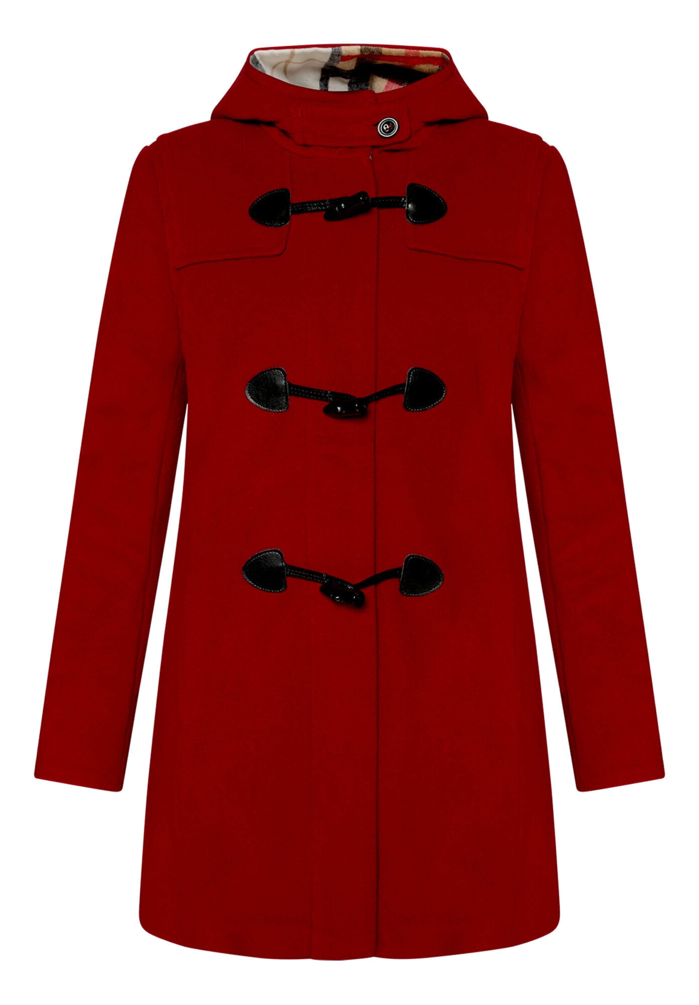 GIL BRET Winter Coat in Red: front