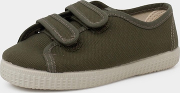 Pisamonas - Zapatillas deportivas en verde: frente