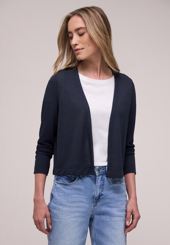 STREET ONE Strickjacke in Blau: Vorderseite