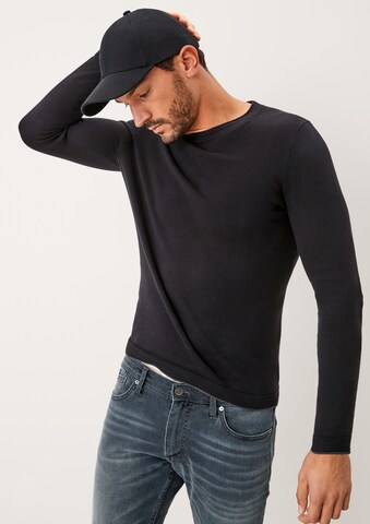 s.Oliver Pullover in Schwarz