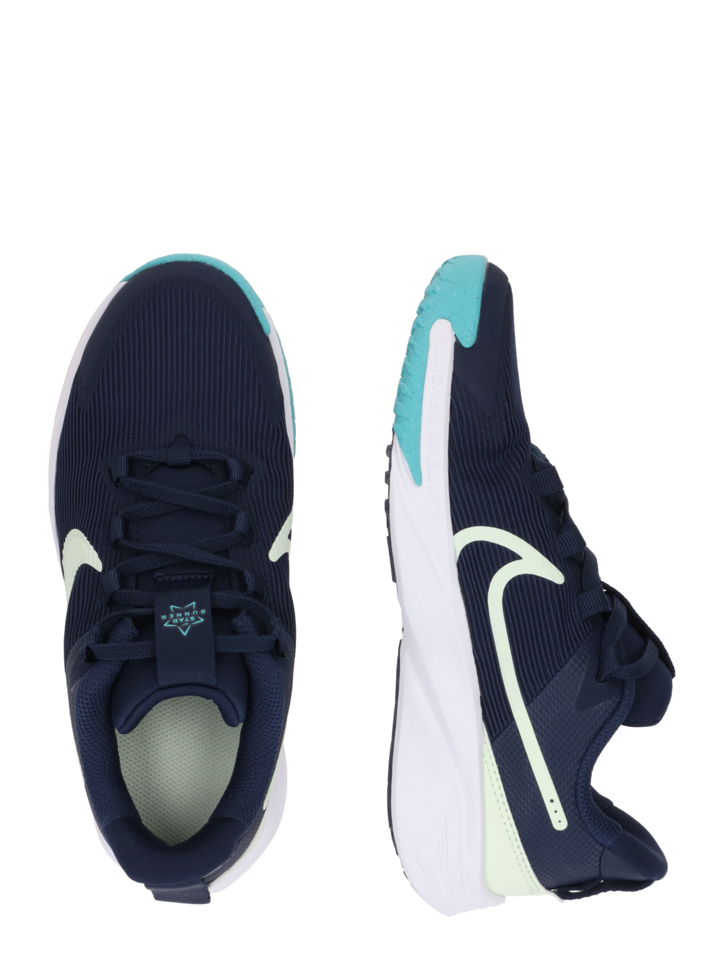 NIKE Spordijalats 'Star Runner 4', värv sinine