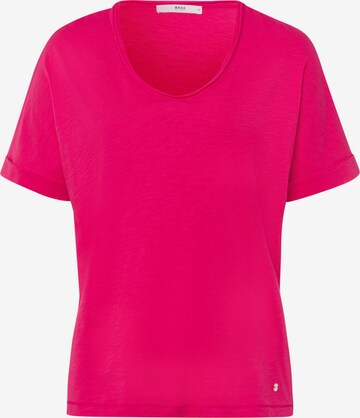 BRAX T-Shirt 'Carrie' in Pink: predná strana