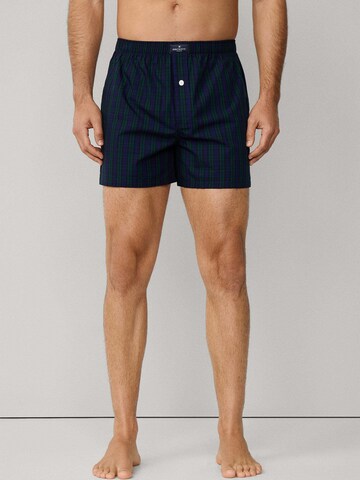 Hackett London Boxershorts 'Tartan' in Blauw: voorkant