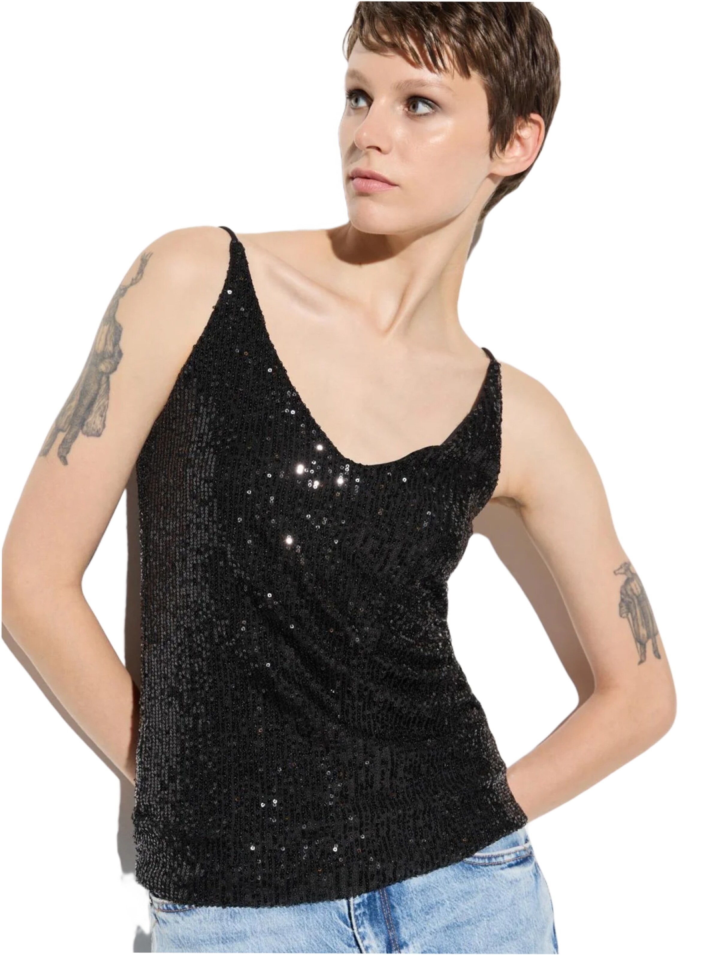 Chemisier No Matter What en noir