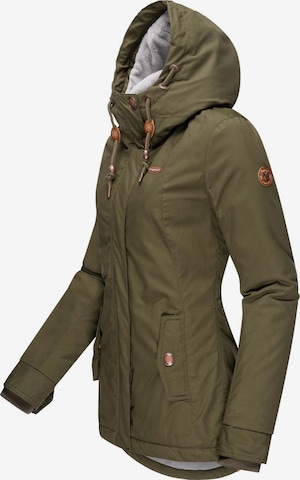 Ragwear Winterjacke 'Monade' in Grün