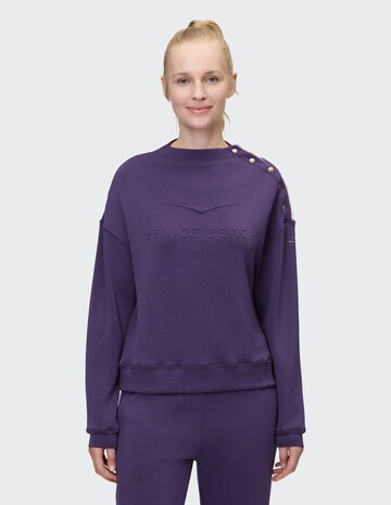 VENICE BEACH Sweatshirt in Purple: front