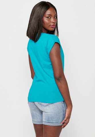 KOROSHI T-Shirt in Blau