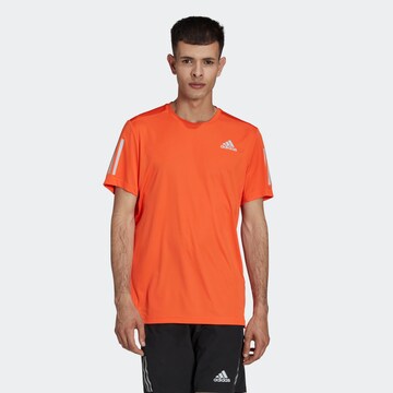 ADIDAS SPORTSWEAR Performance Shirt 'Own the Run' in Orange: front