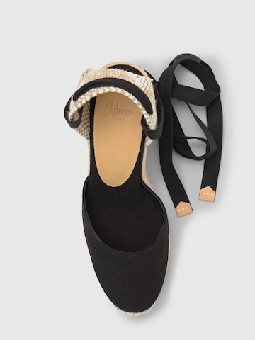 Castañer Espadrillaer 'Carina' i sort