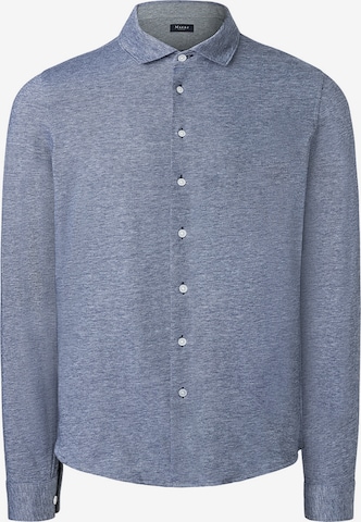 MAERZ Muenchen Overhemd in Blauw: voorkant