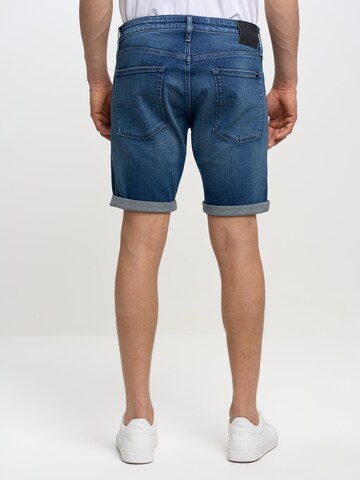 BIG STAR Regular Shorts 'Aden' in Blau