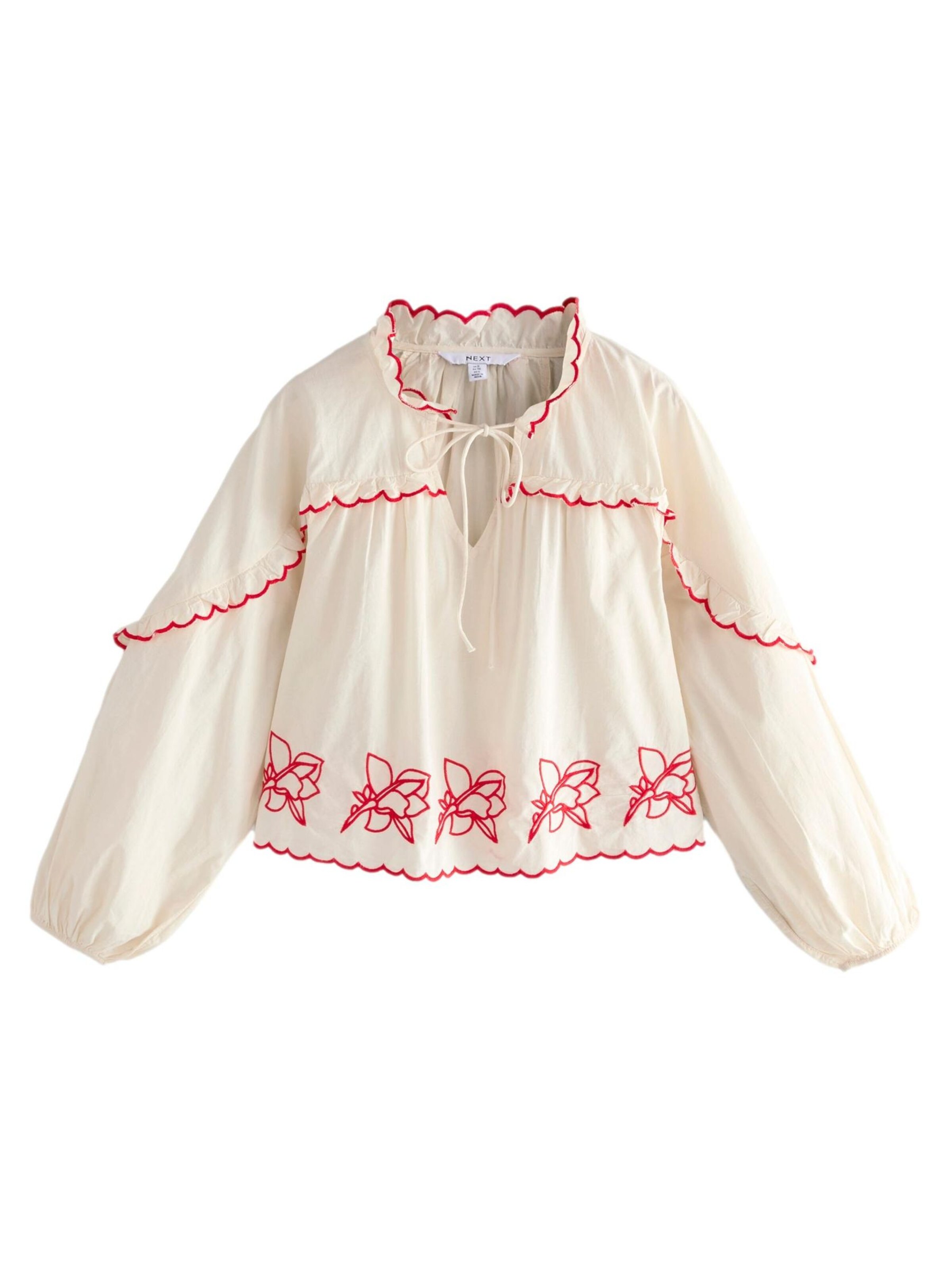 Next Blouse in Beige: front