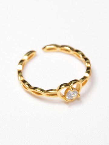 ARS-ARGENTI Ring '#002 MISS INDEPENDENT' in Gold: front