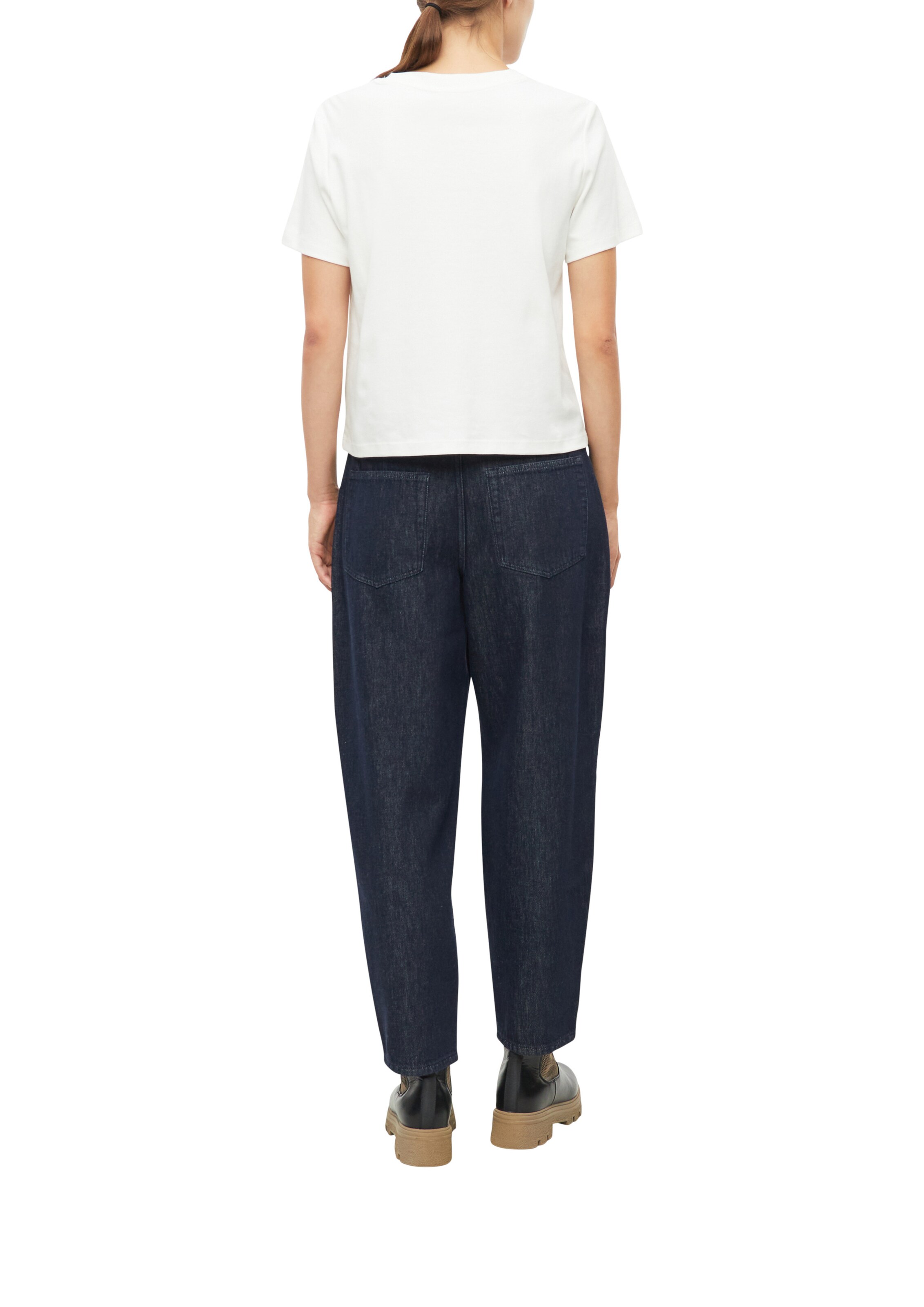 s.Oliver Barrel Jeans in Blau: Rückseite