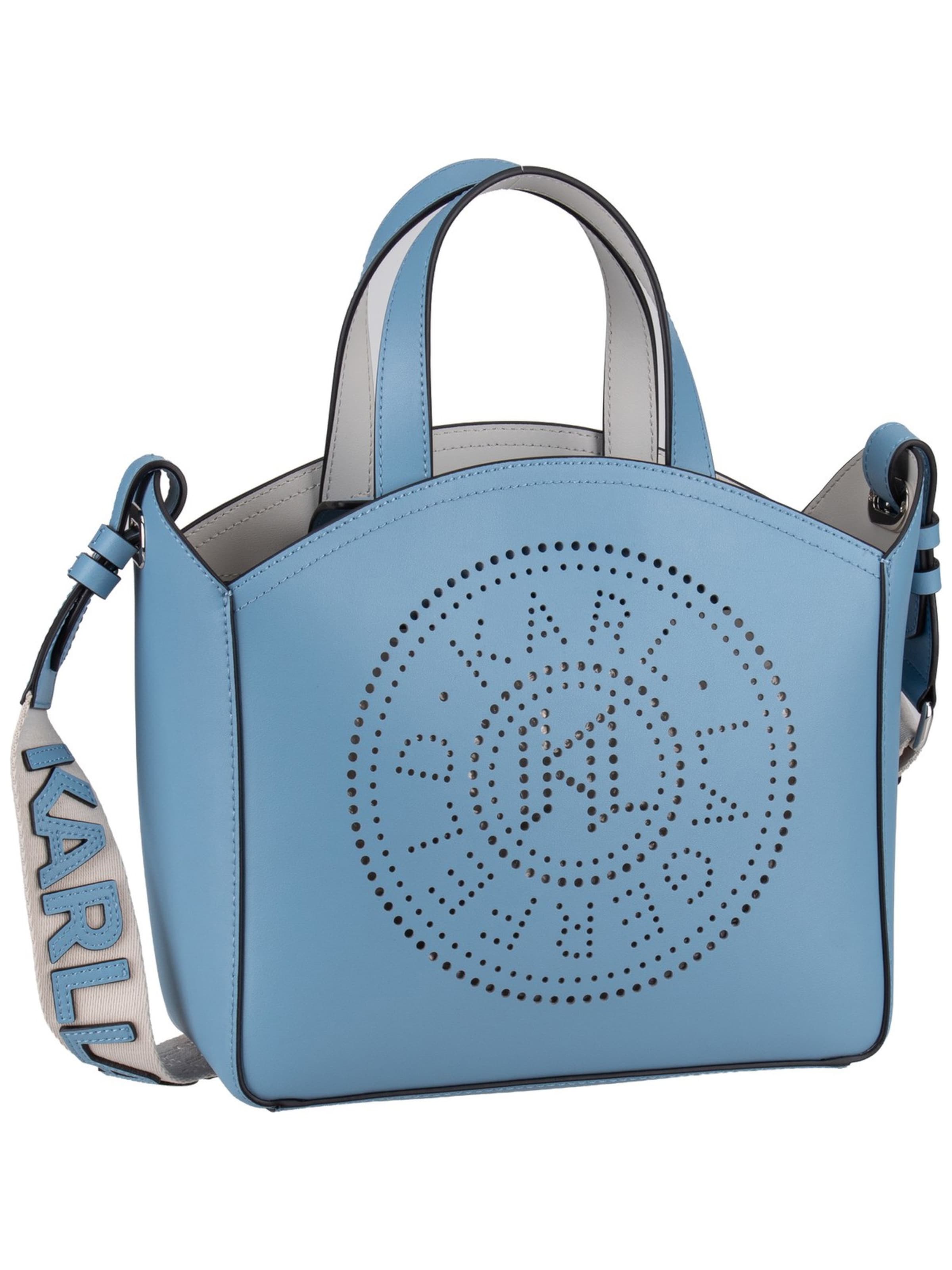 Karl Lagerfeld Handbag in Blue: front