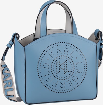 Karl Lagerfeld Handbag in Blue: front