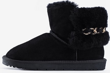 Gooce - Botas de neve 'Caren' em preto: frente