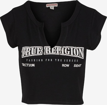 True Religion T-Shirt 'Anniversary' in Schwarz: Vorderseite