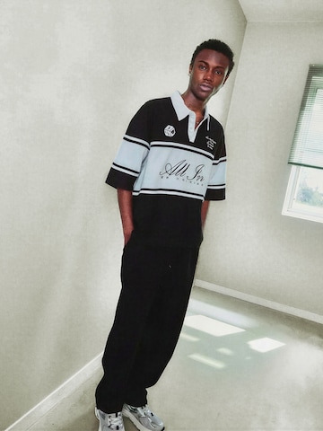 Bershka Paita 'ALL IN' värissä musta