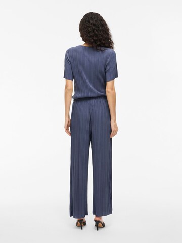 VILA Wide Leg Hose 'VIPLISA' in Blau