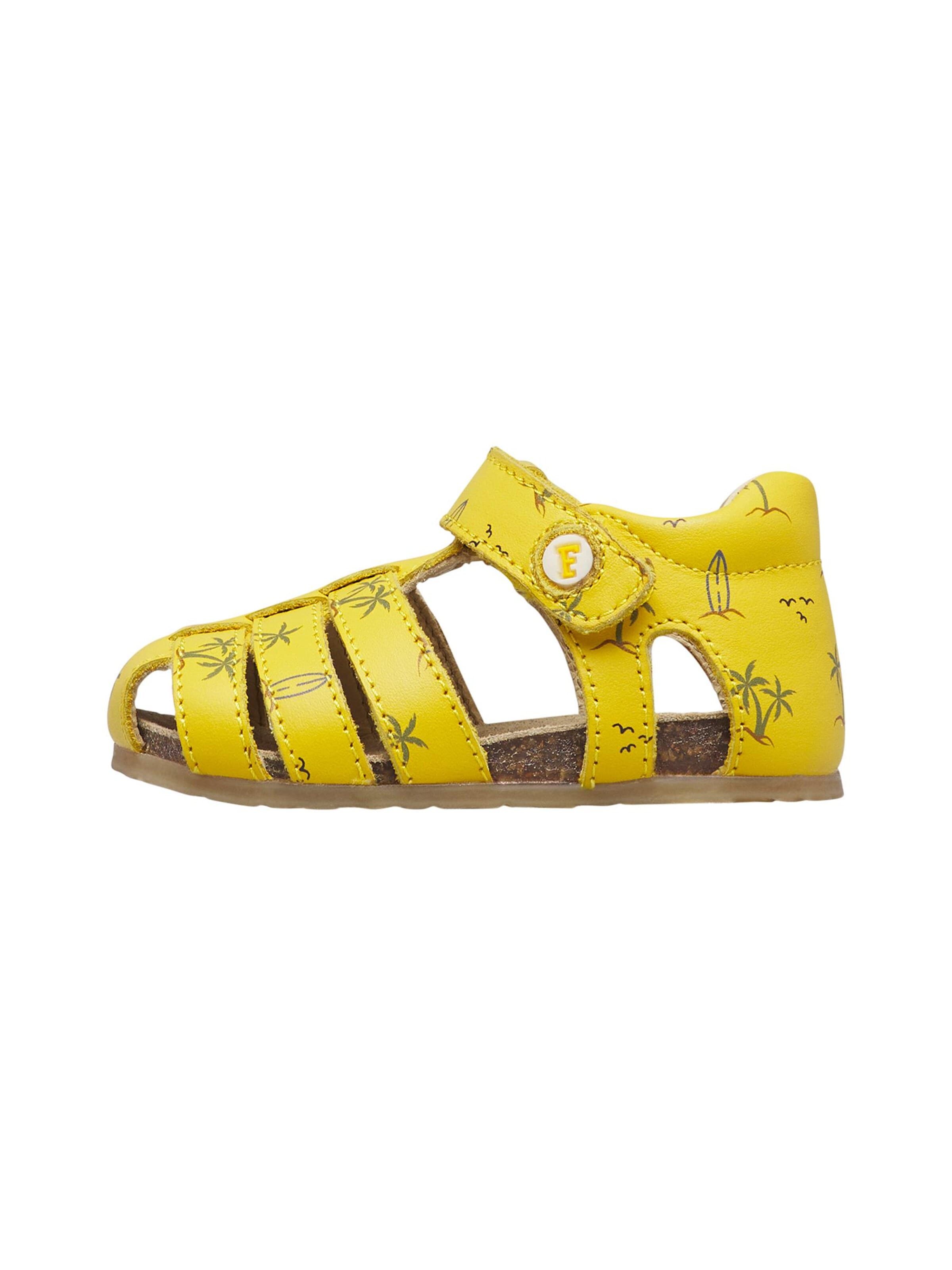 Falcotto Offene Schuhe 'ALBY'‌‌‌‌‌ in Gelb: Vorderseite
