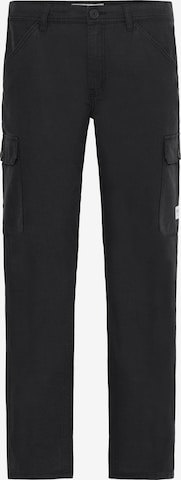 !Solid - regular Pantalón cargo 'CADIS' en negro: frente