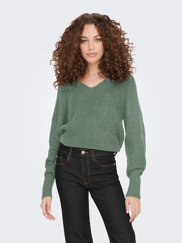 JDY Sweater 'Justy' in Green: front