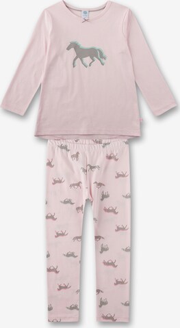 SANETTA Комплект пижама в розово: отпред