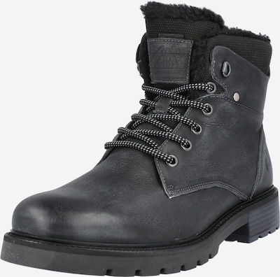 BULLBOXER Lace-Up Boots in Black, Item view