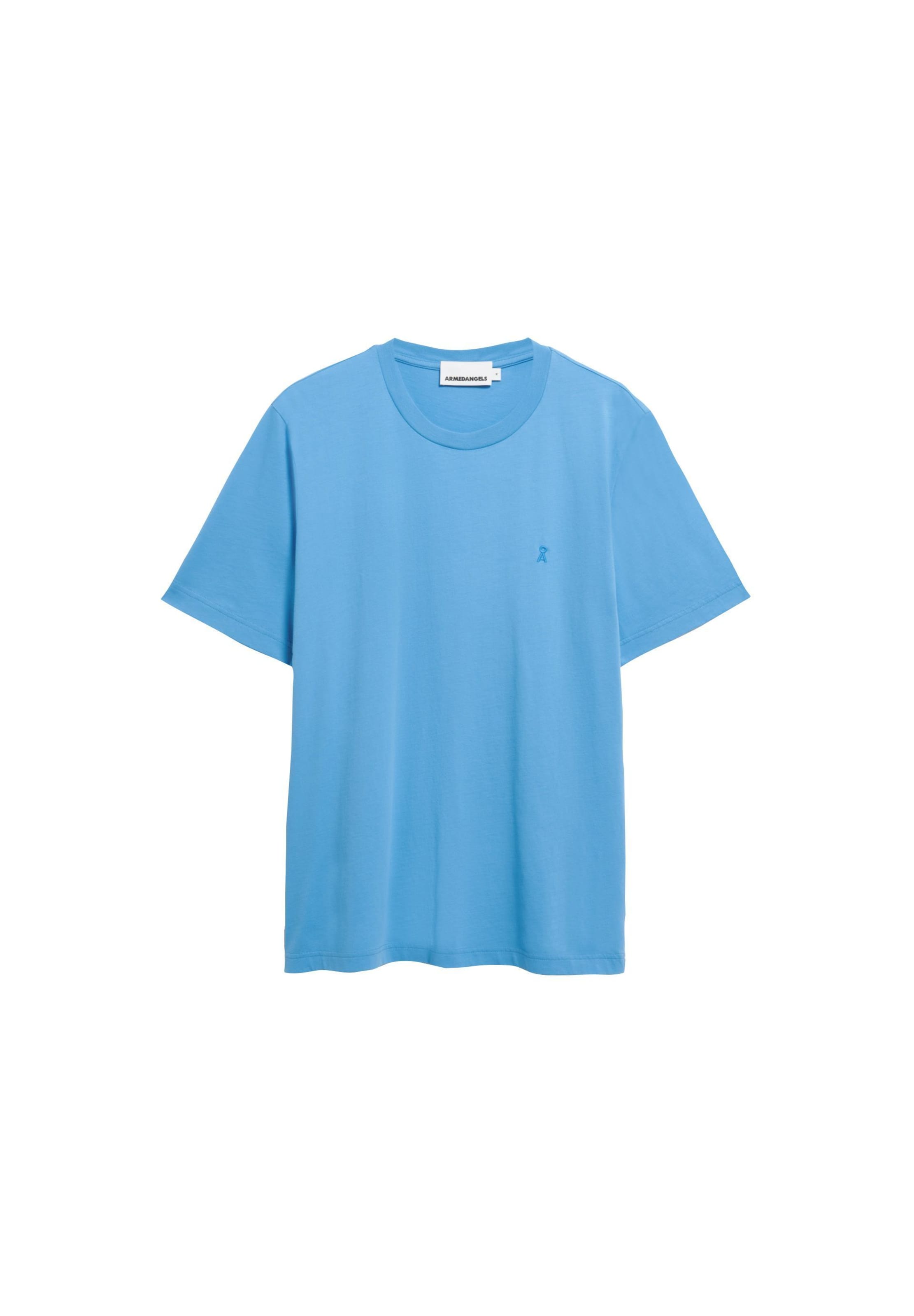 ARMEDANGELS T-Shirt JAAMES in Blau: Vorderseite