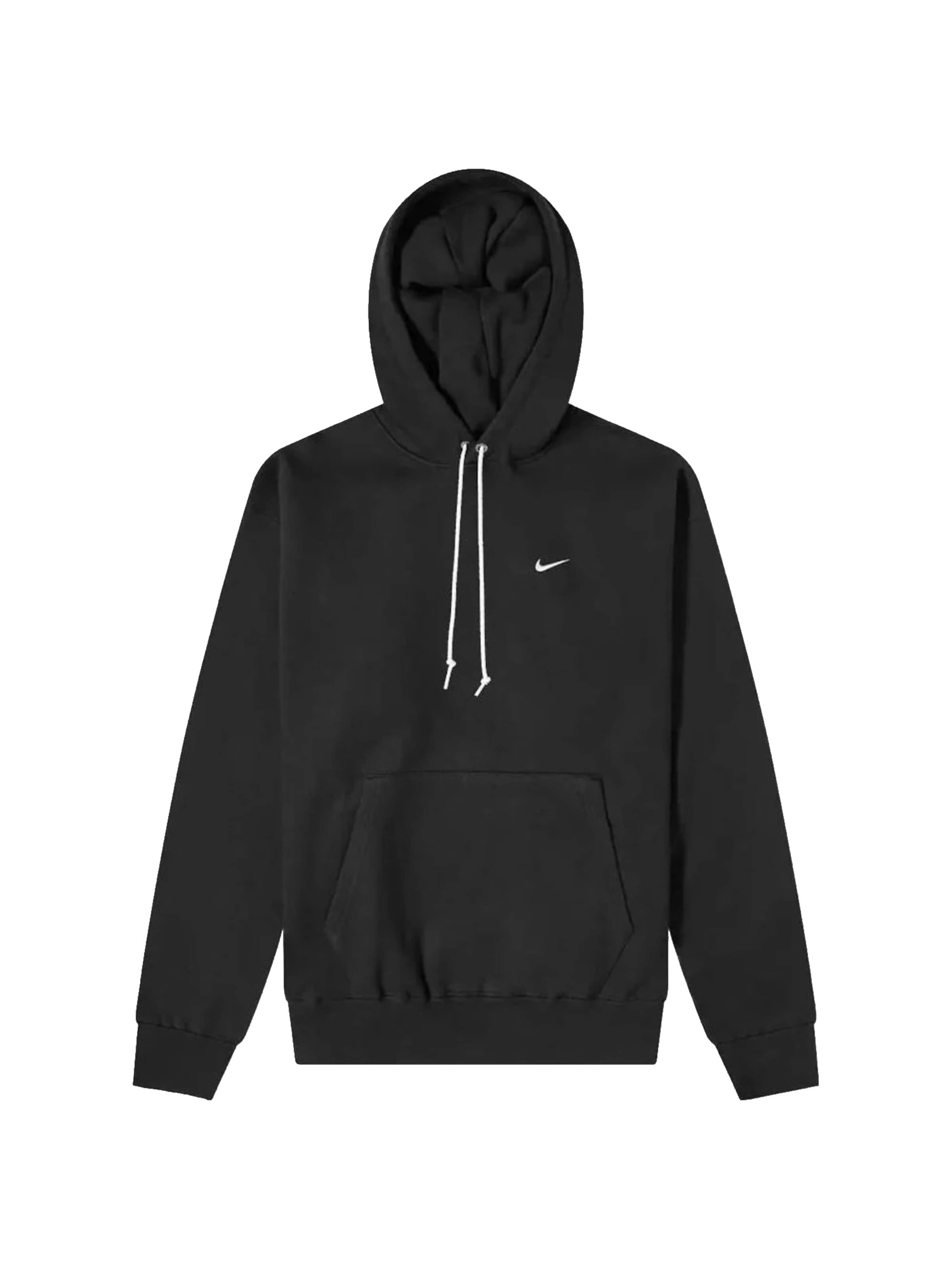 Sweat-shirt 'Solo Swoosh' NIKE en noir : devant