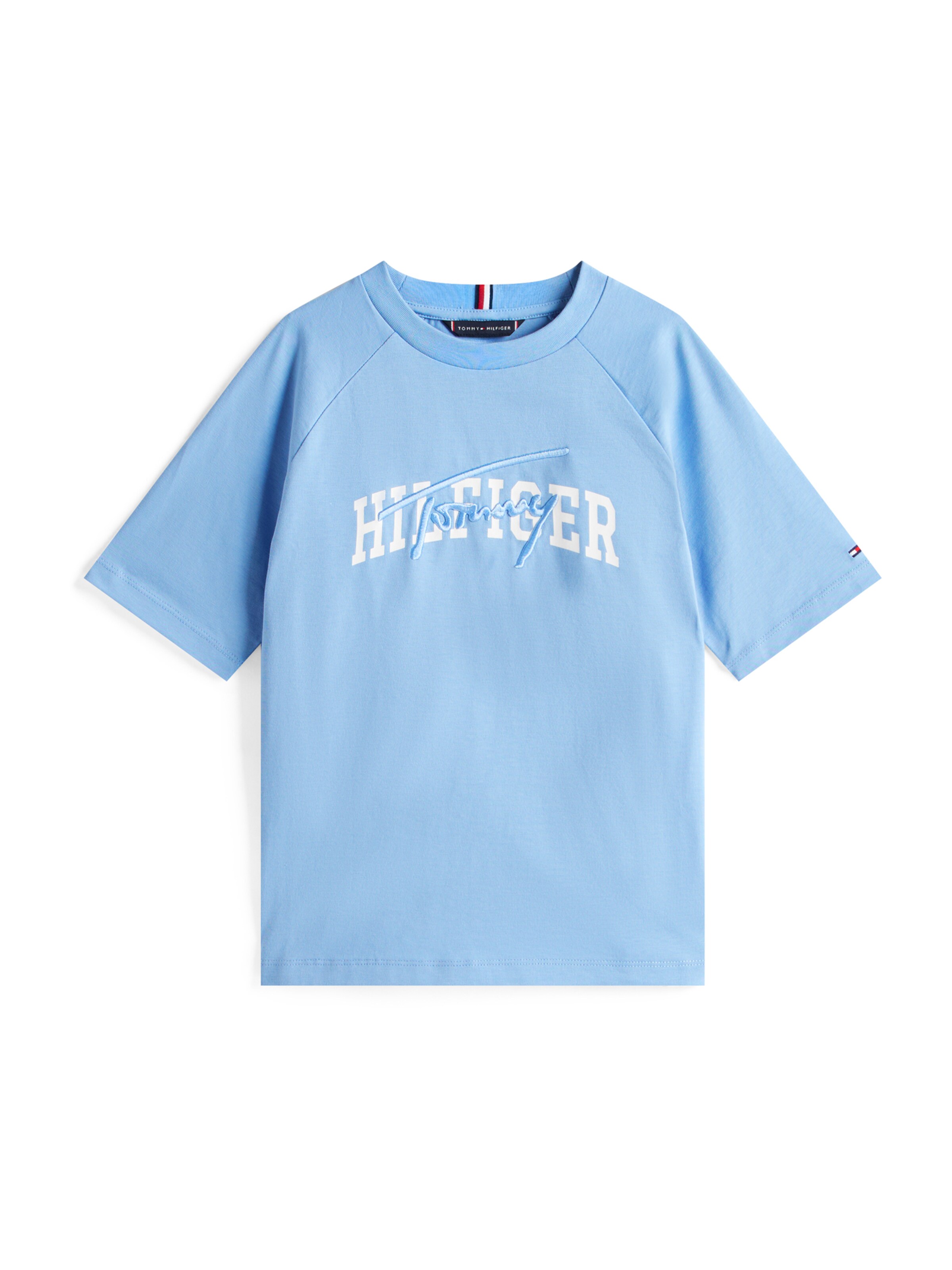 TOMMY HILFIGER - Camiseta en azul: frente