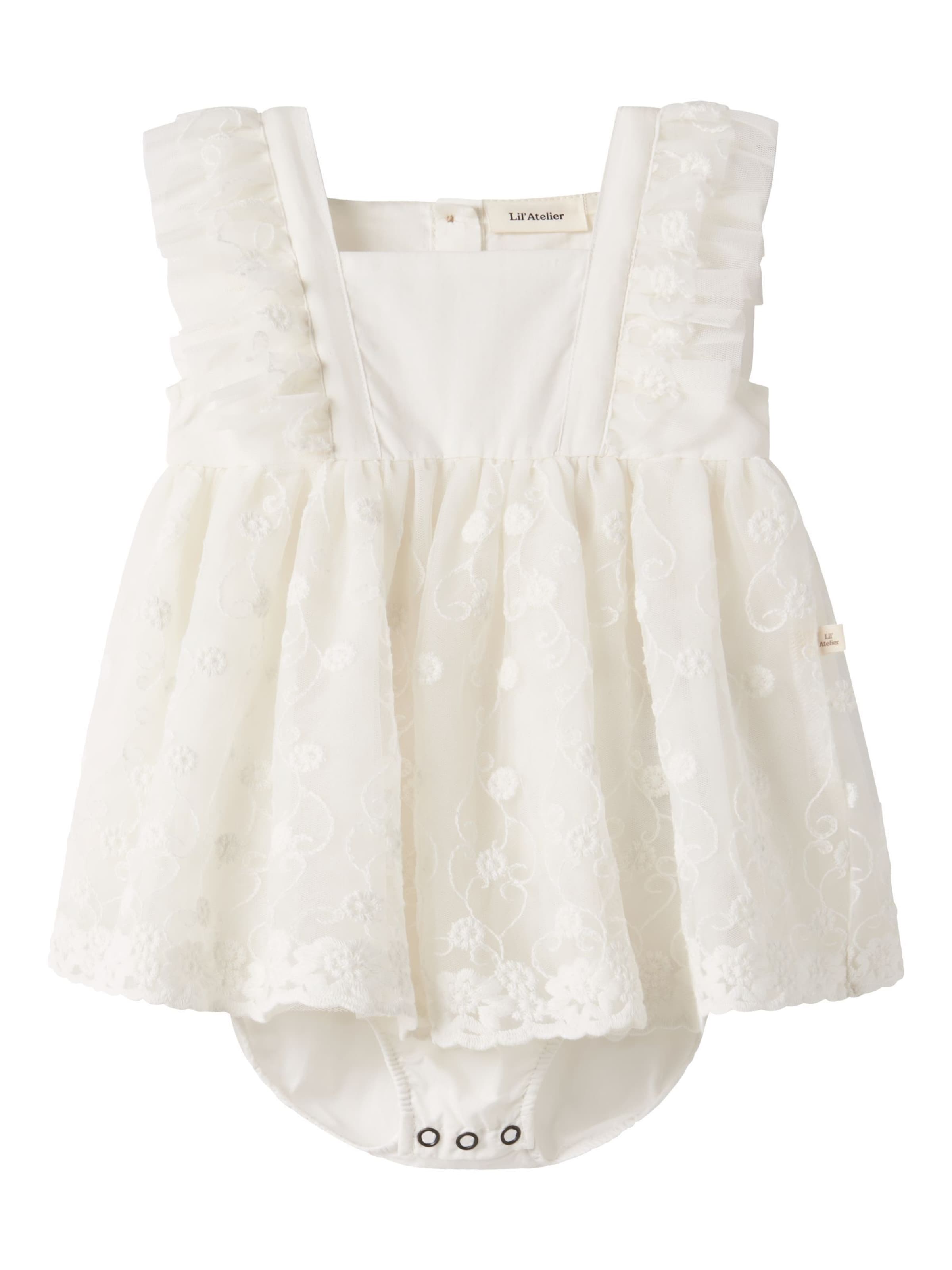 Robe Lil'Atelier en blanc : devant