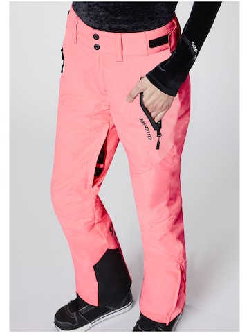 Regular Pantalon de sport CHIEMSEE en rose