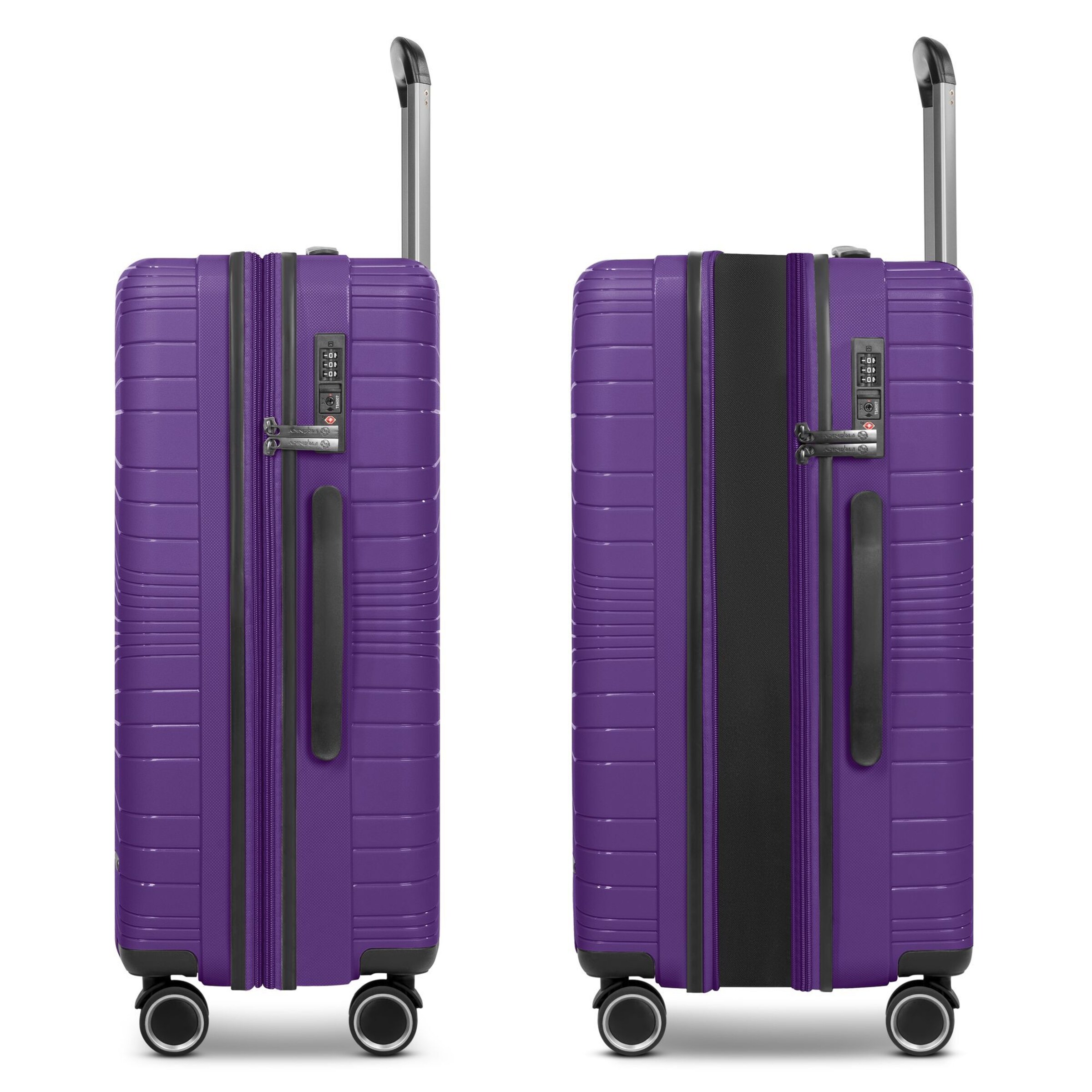 Franky Kofferset 'Dallas 3.0' in Lila