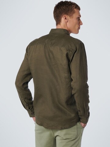 No Excess Regular fit Overhemd in Groen