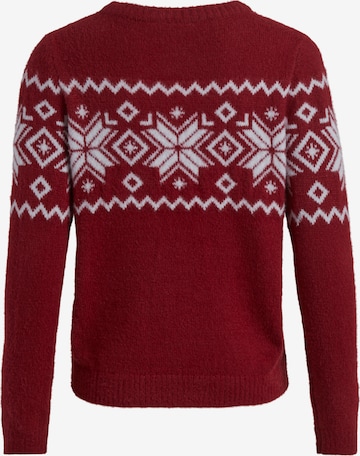 VILA Sweater 'Feami' in Red