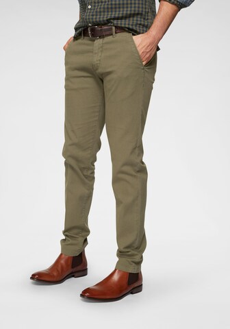 Marc O'Polo Slimfit Chino in Groen: voorkant