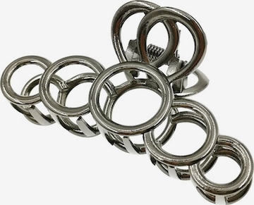 soho Hair accesoiresNakit za kosu 'Metal Hair Claw - Grey' - siva boja: prednji dio