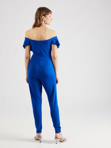 WAL G. Jumpsuit 'CHRISTINA' in Blauw