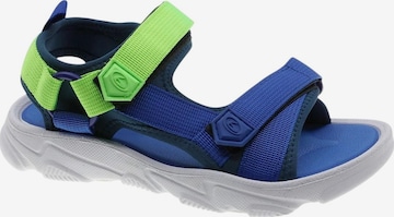 Beppi Sandale in Blau: Vorderseite