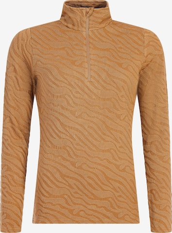 PROTEST Sportsweatshirt 'PRTShirley' in Braun: Vorderseite