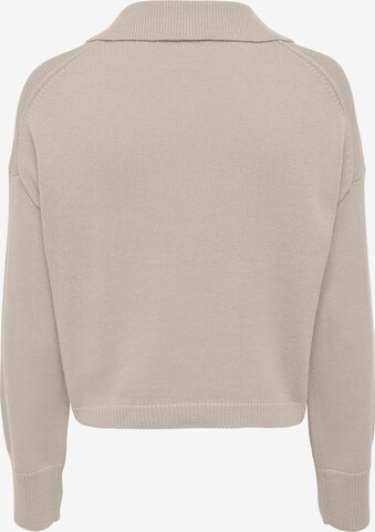 ONLY Sweater 'Otilia' in Grey
