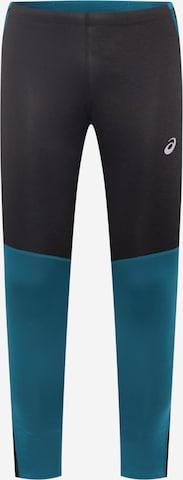 ASICS Skinny Sportbroek in Blauw: voorkant