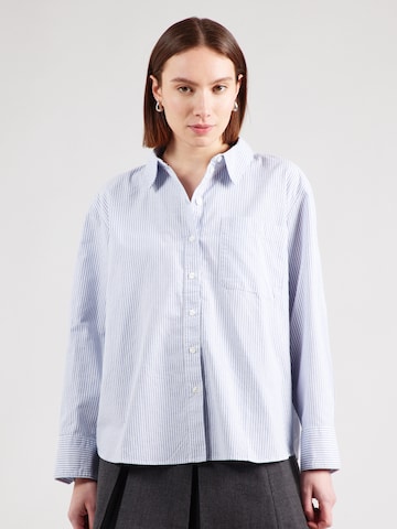 VERO MODA Bluse 'VMIDA' in Blau: Vorderseite