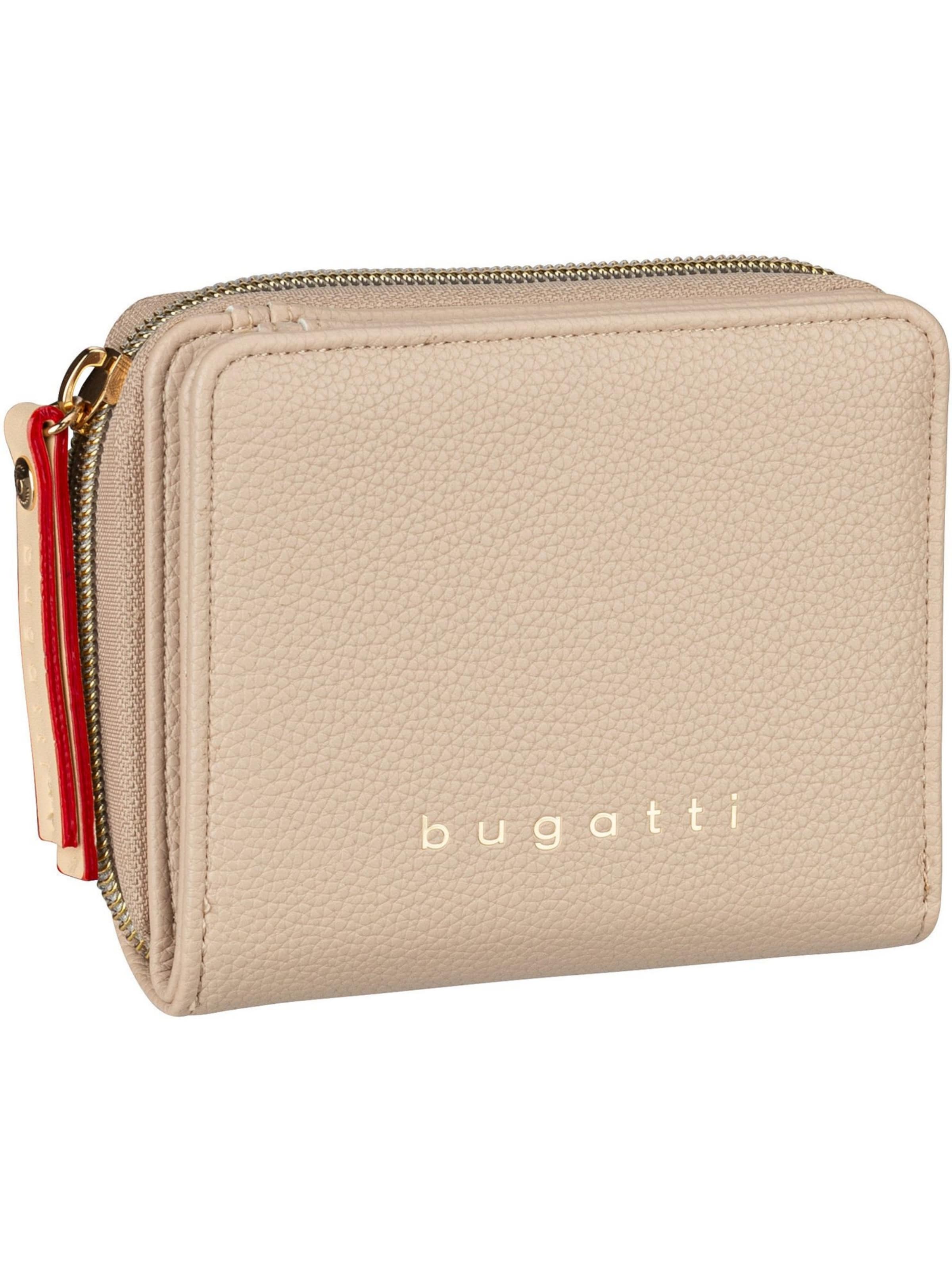 Portamonete 'Ella' di bugatti in beige: frontale