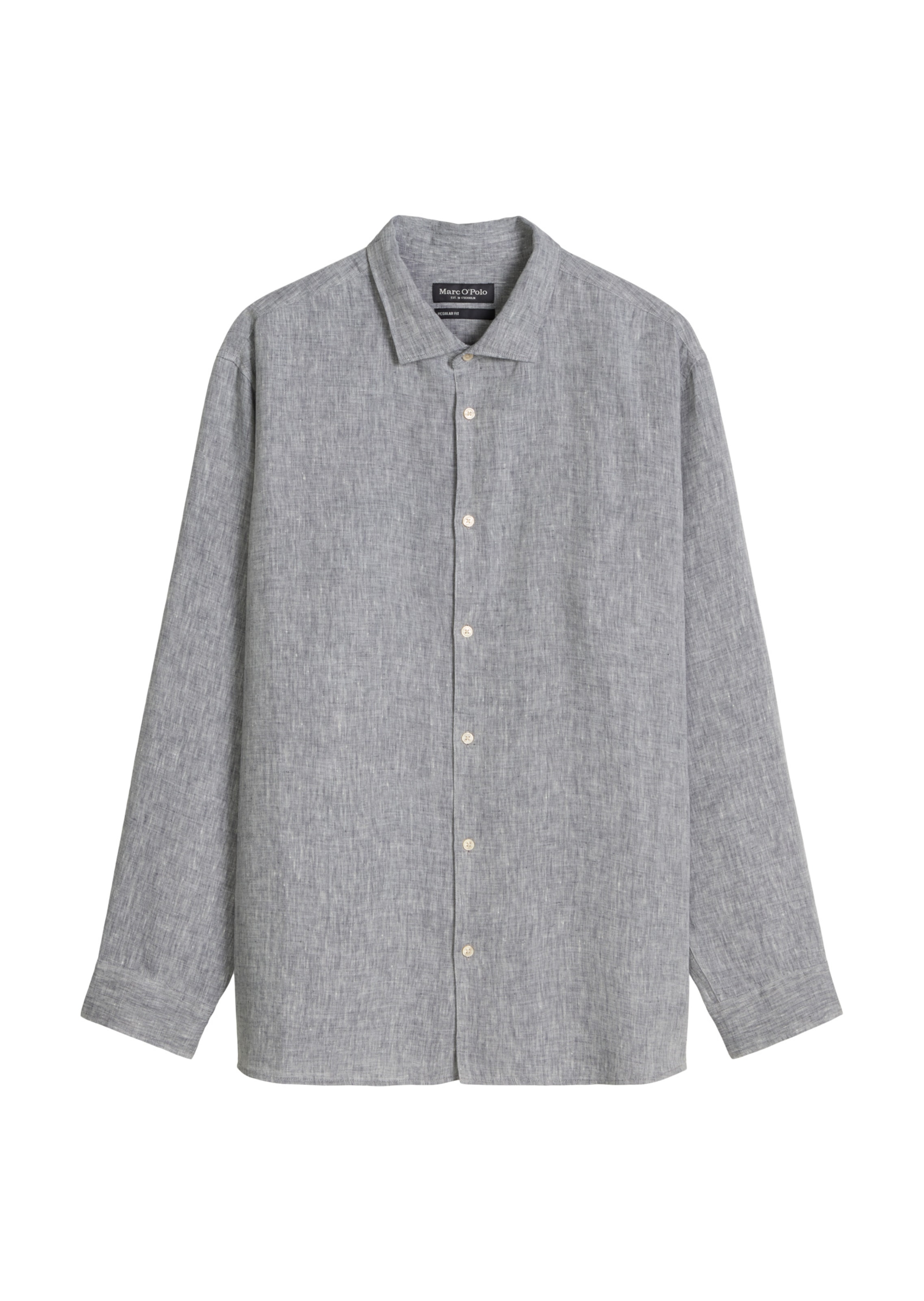 Marc O'Polo Regular fit Button Up Shirt in Blue: front
